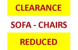 Sofas - Chairs Clearance 